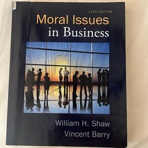 Moral Issues in Business for Business Ethics Class